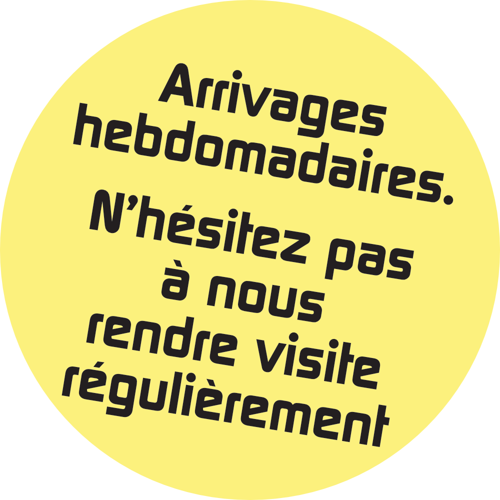 Sticker arrivages