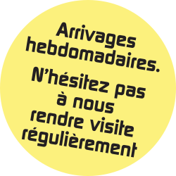 Sticker arrivages